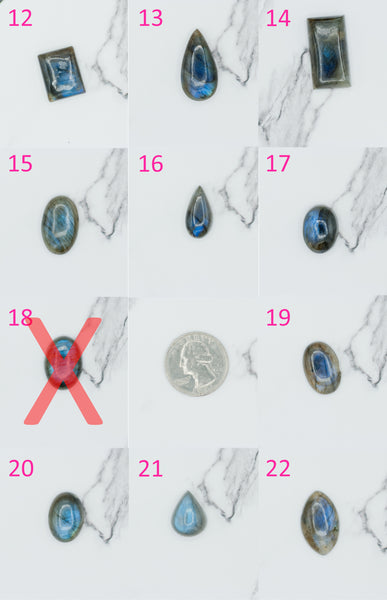 The Jawbuster - Labradorite [MADE TO ORDER]
