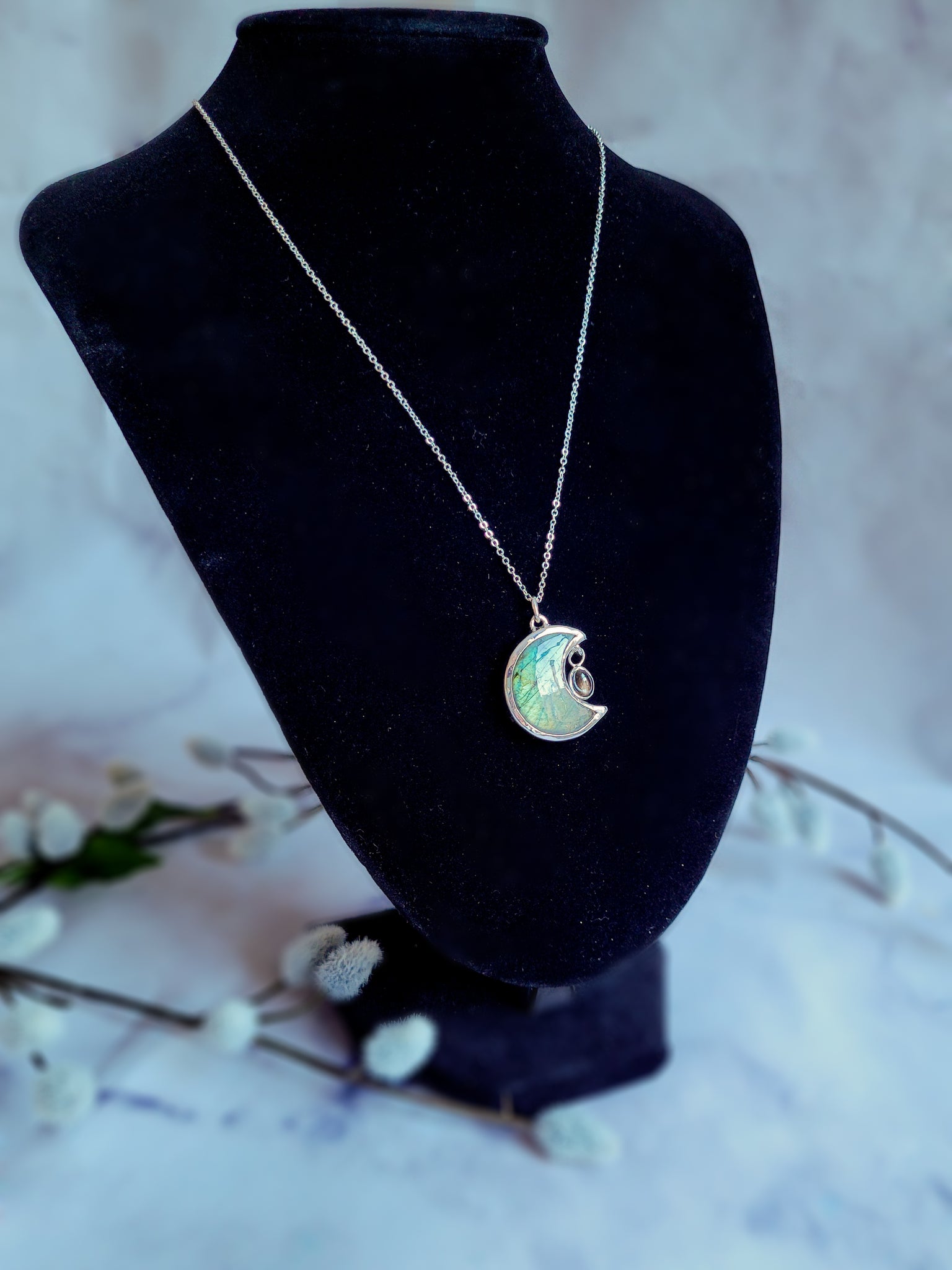 Moon and Stars Pendant