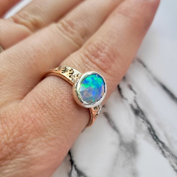 Opal Fire Ring