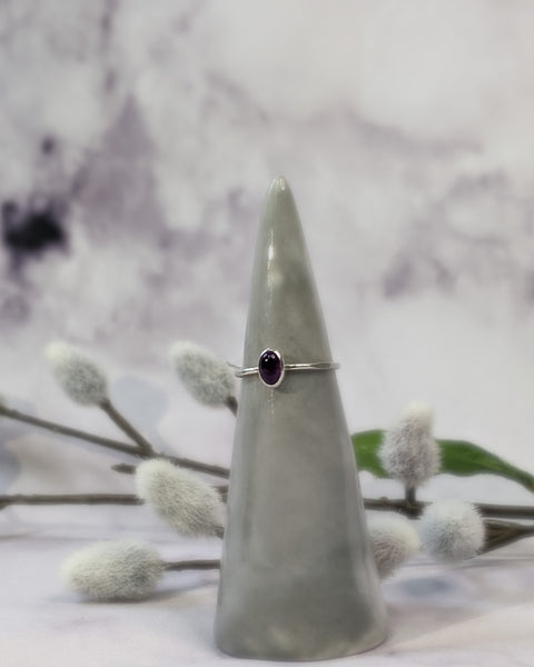 Amethyst Stacker Rings