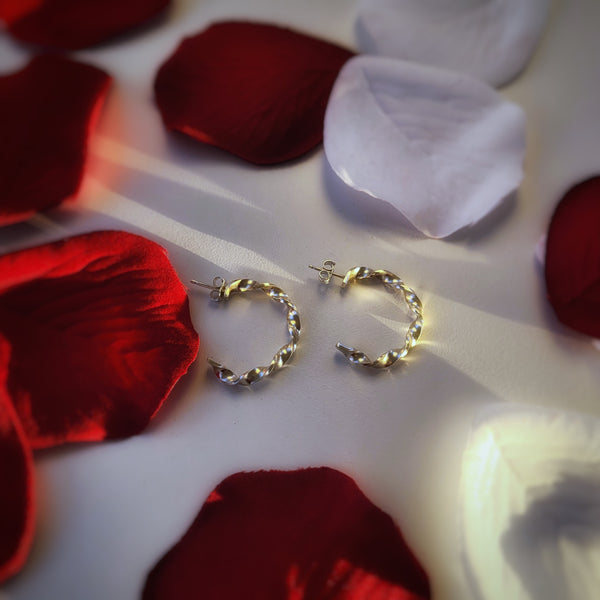 What a Twist-ed Hoop Earrings