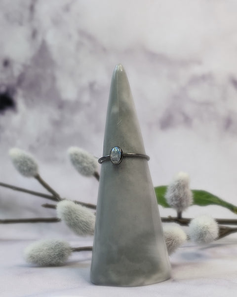 Moonstone Stacker Rings