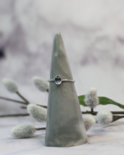 Moonstone Stacker Rings