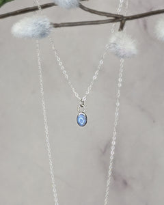 Opal Solitaire Pendant
