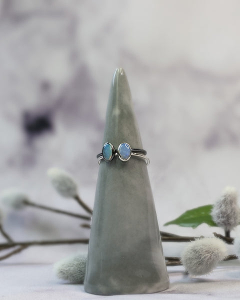 Opal Stacker Rings