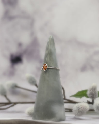 Sunstone Stacker Rings